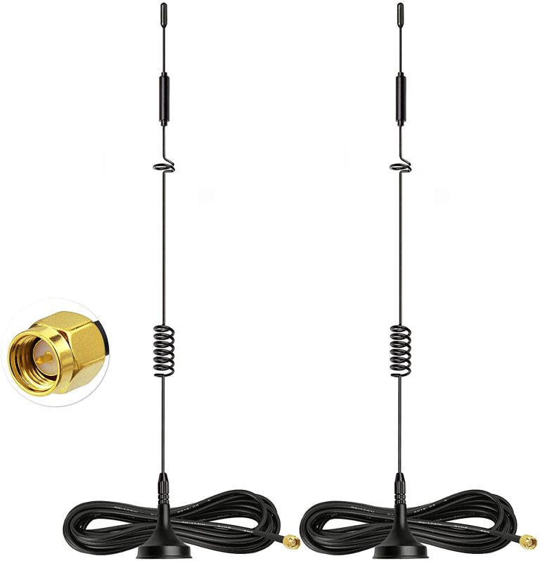 433MHz Wireless Module 5dBi High-Gain External Antenna with Small Suction Cup (WiFi/Streetlight Antenna)