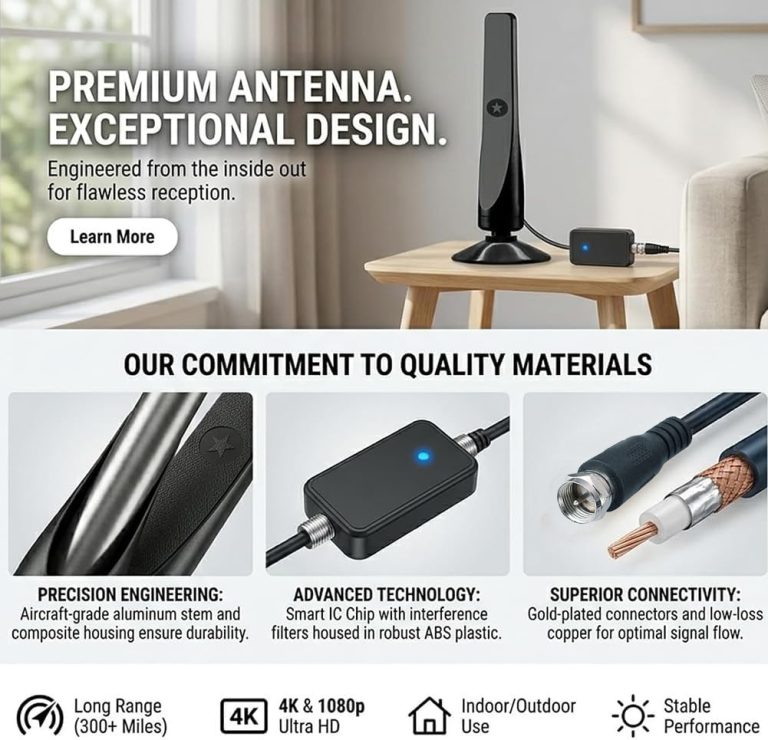 Indoor Digital TV Antenna HF01