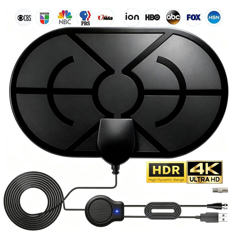 Indoor Flat Digital TV Antenna HA02