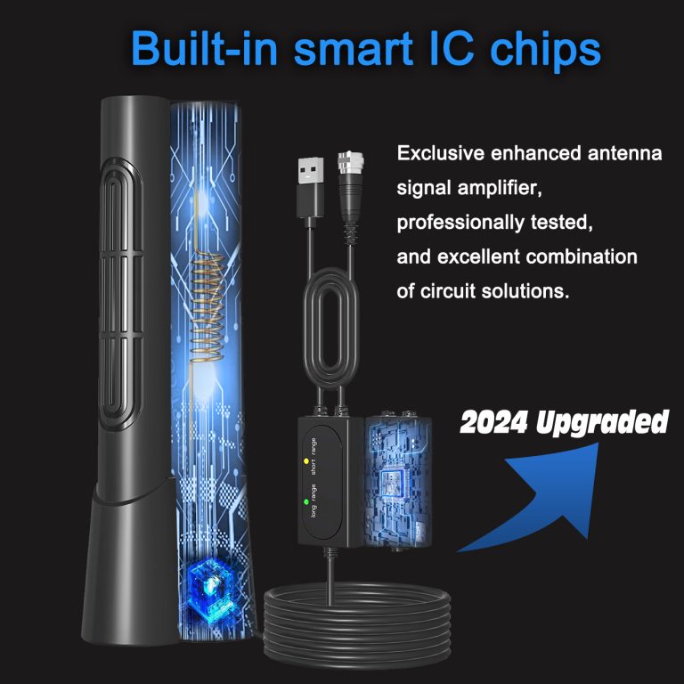 smart tv antenna for local channels built in antenna smart ic chip